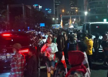 Citayem Fashion Week di tanah Abang dibubarkan aparat gabungan/Net