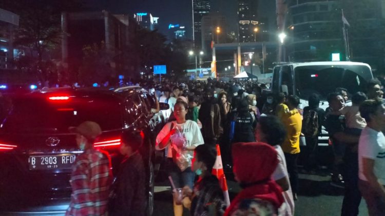 Citayem Fashion Week di tanah Abang dibubarkan aparat gabungan/Net