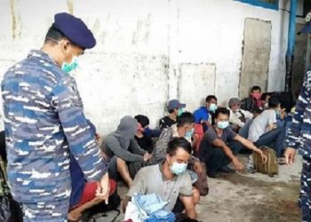 TNI AL gagalkan penyelundupan TKI Ilegal ke Malaysia/Net